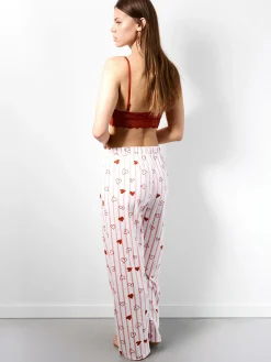 GATE Bawełniane spodnie od piżamy z nadrukiem| Bielizna·Bielizna Nocna