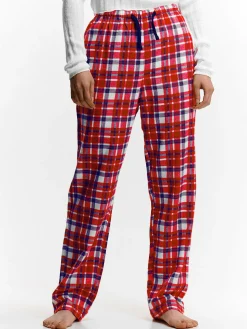 GATE Bawełniane spodnie od piżamy w kratę| Bielizna·Bielizna Nocna