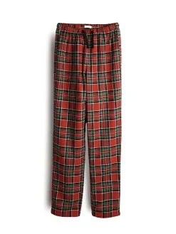 GATE Bawełniane spodnie od piżamy w kratę| Bielizna·Bielizna Nocna