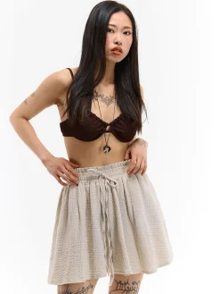 GATE Bawełniane szorty| Spodnie·Spodenki ☀️