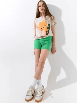 GATE Bawełniane szorty biker|Dzieci Dziewczynki·Spodnie I Legginsy|Dziewczynki·Szorty ☀️