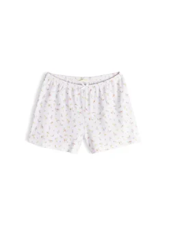 GATE Bawełniane szorty od piżamy z nadrukiem| Bielizna·Bielizna Nocna