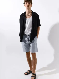 GATE Bawełniane szorty regular fit| Spodnie·Spodenki ☀️