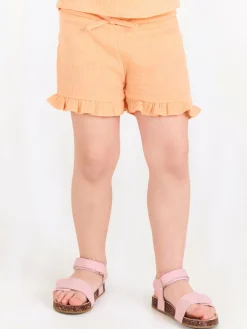 GATE Bawełniane szorty z falbanami|Dzieci Dziewczynki·Spodnie I Legginsy|Dziewczynki·Szorty ☀️