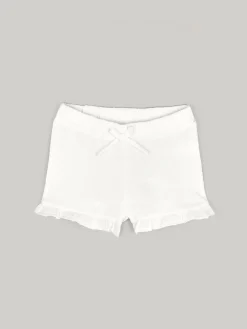 GATE Bawełniane szorty z muślinu z falbanami|Dzieci Dziewczynki·Spodnie I Legginsy|Dziewczynki·Szorty ☀️