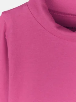 GATE Bawełniany golf z falbanką|Dzieci Dziewczynki·Koszulki I Topy