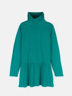 GATE Bawełniany golf z falbanką|Dzieci Dziewczynki·Koszulki I Topy