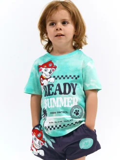 GATE Bawełniany komplet Psi Patrol|Dzieci Chłopcy·Spodnie|Chłopcy·Koszulki