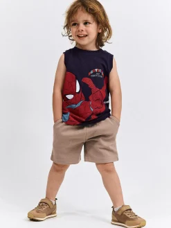 GATE Bawełniany podkoszulek Spiderman|Dzieci Chłopcy·Koszulki