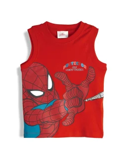 GATE Bawełniany podkoszulek Spiderman|Dzieci Chłopcy·Koszulki