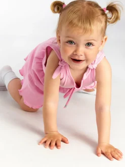 GATE Bawełniany prążkowany top|Dzieci Dziewczynki·Koszulki I Topy