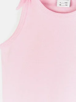 GATE Bawełniany prążkowany top|Dzieci Dziewczynki·Koszulki I Topy