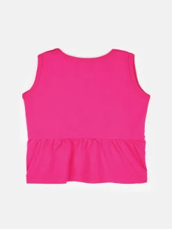 GATE Bawełniany tank top basic z falbanką dla niemowląt|Dzieci Baby