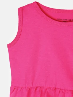 GATE Bawełniany tank top basic z falbanką dla niemowląt|Dzieci Baby