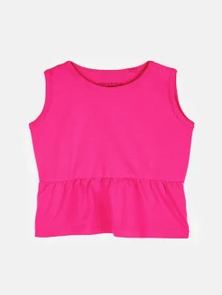 GATE Bawełniany tank top basic z falbanką dla niemowląt|Dzieci Baby