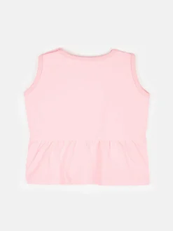 GATE Bawełniany tank top basic z falbanką dla niemowląt|Dzieci Baby