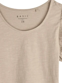 GATE Bawełniany top na ramiączkach z falbanami| Koszulki I Topy·Podkoszulki ☀️