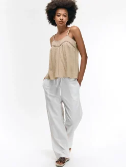 GATE Bawełniany top na ramiączkach| Koszulki I Topy·Topy|Koszulki I Topy·Podkoszulki ☀️