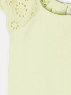 GATE Bawełniany top z detalami Madeira|Dzieci Dziewczynki·Koszulki I Topy