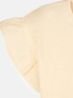 GATE Bawełniany top z falbanami|Dzieci Dziewczynki·Koszulki I Topy