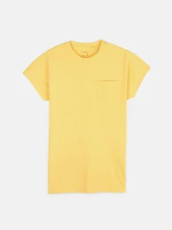 GATE Bawełniany t-shirt basic z kieszonką|Dzieci Dziewczynki·Ostatnie Sztuki Ubrania Dla Dziewczynek|Dziewczynki·Koszulki I Topy