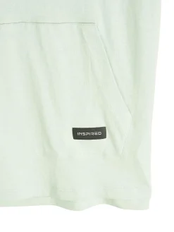 GATE Bawełniany T-shirt z kapturem|Dzieci Chłopcy·Koszulki