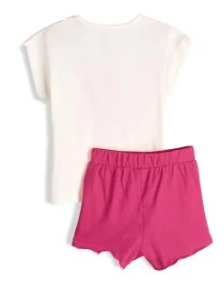 GATE Bawełniany zestaw Barbie|Dzieci Dziewczynki·Spodnie I Legginsy|Dziewczynki·Koszulki I Topy