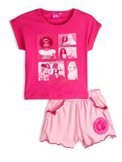 GATE Bawełniany zestaw Barbie|Dzieci Dziewczynki·Spodnie I Legginsy|Dziewczynki·Koszulki I Topy