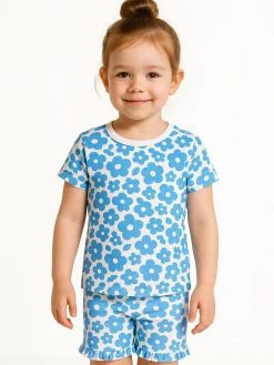 GATE Bawełniany zestaw z nadrukiem|Dzieci Dziewczynki·Bielizna|Dziewczynki·Koszulki I Topy