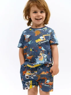 GATE Bawełniany zestaw z nadrukiem|Dzieci Chłopcy·Bielizna|Chłopcy·Koszulki