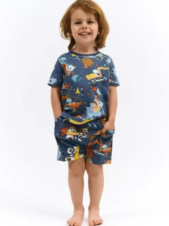 GATE Bawełniany zestaw z nadrukiem|Dzieci Chłopcy·Bielizna|Chłopcy·Koszulki