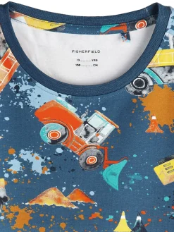 GATE Bawełniany zestaw z nadrukiem|Dzieci Chłopcy·Bielizna|Chłopcy·Koszulki