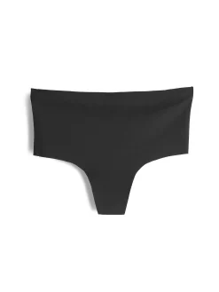 GATE Bezszwowe figi tango z wysokim stanem| Bielizna·Majtki