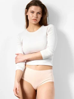 GATE Bezszwowe figi tango z wysokim stanem| Bielizna·Majtki