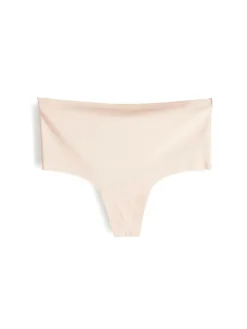 GATE Bezszwowe figi tango z wysokim stanem| Bielizna·Majtki