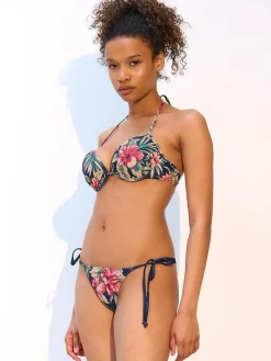GATE Bikini top z nadrukiem kwiatowym - góra| Kategorie·Stroje Kąpielowe ☀️