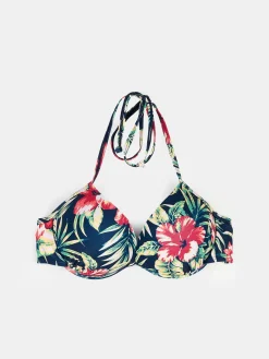 GATE Bikini top z nadrukiem kwiatowym - góra| Kategorie·Stroje Kąpielowe ☀️