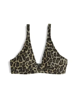 GATE Bikini top z nadrukiem zwierzęcym - góra| Kategorie·Stroje Kąpielowe ☀️