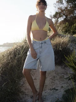 GATE Bikini top ze splotu żeberkowego - góra| Kategorie·Stroje Kąpielowe ☀️