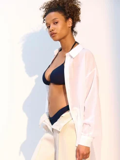 GATE Bikini top ze splotu żeberkowego - góra| Kategorie·Stroje Kąpielowe ☀️