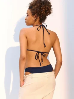 GATE Bikini top ze splotu żeberkowego - góra| Kategorie·Stroje Kąpielowe ☀️