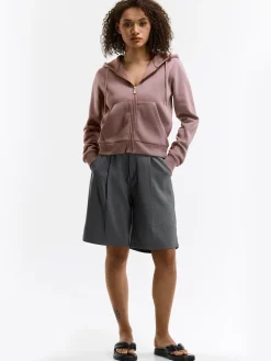 GATE Bluza basic zapinana na zamek z kapturem| Swetry I Bluzy·Bluzy