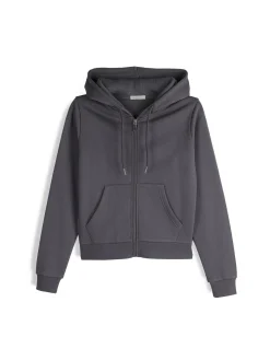 GATE Bluza basic zapinana na zamek z kapturem| Swetry I Bluzy·Bluzy