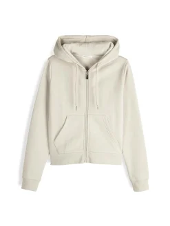 GATE Bluza basic zapinana na zamek z kapturem| Swetry I Bluzy·Bluzy