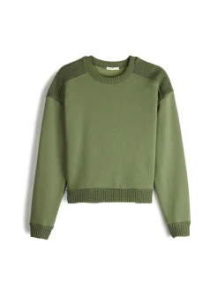 GATE Bluza dzianinowa z detalami| Swetry I Bluzy·Bluzy