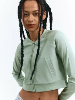 GATE Bluza na zamek| Swetry I Bluzy·Bluzy