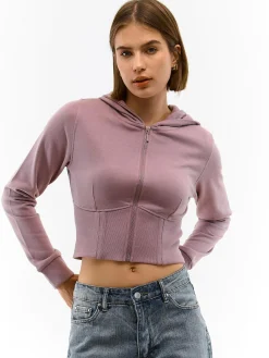 GATE Bluza na zamek| Swetry I Bluzy·Bluzy