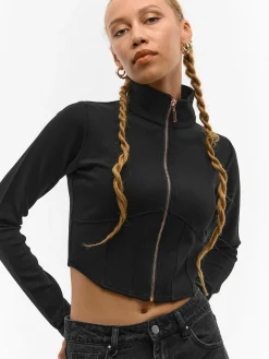 GATE Bluza na zamek| Swetry I Bluzy·Bluzy