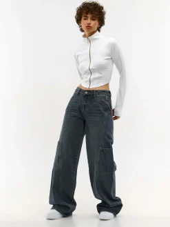 GATE Bluza na zamek| Swetry I Bluzy·Bluzy