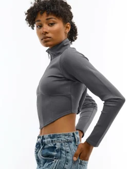 GATE Bluza na zamek| Swetry I Bluzy·Bluzy